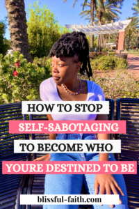 Root cause of self sabotaging
