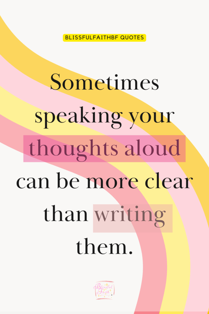 Quote about journaling