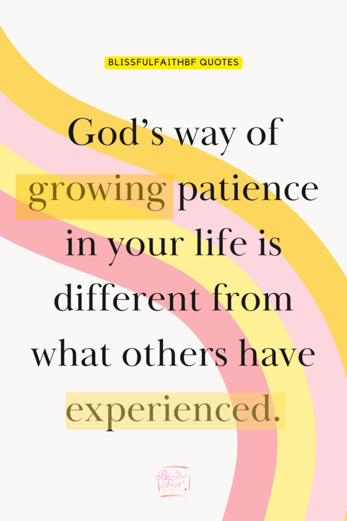 quote about patience with yourself