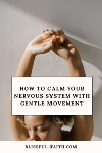 how to calm down your nervous system